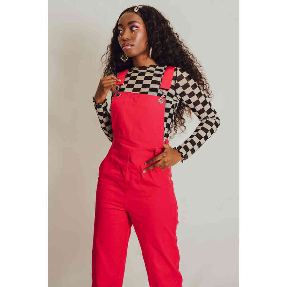 Jawbreaker - Candy Tuinbroek/dungaree - Roze